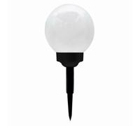 Gerimport Lámpara Solar Redonda Garden 10 Cm Energía Solar Iluminación Exterior