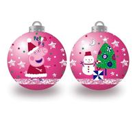 Gerimport Pack 10 Bolas Rosas Peppa Pig 6cm - Adornos Navideños