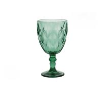 Gerimport Pack 6 Copas cristal modelo Liz 340 ml color verde