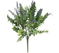 Gerimport Ramo Planta Artificial Lavanda Eucaliptus 43 Cm - Realista