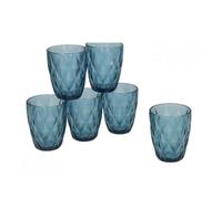 Gerimport Set de 6 vasos LIZ 270ml AZUL