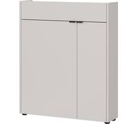 Germania Armario Zapatero 1319-605 GW-Ameca, en Cachemira/Roble navarra, Poca Profundidad: Ideal para pasillos Estrechos, 83 x 99 x 22 cm (Ancho x Alto x Profundidad)