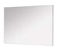 GERMANIA DIE MÖBELMACHER Espejo 3771, sin marco, con placa de soporte en blanco, 87 x 60 x 3 cm (ancho x alto x profundidad)