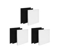 GeSai True - Juego de 3 filtros HEPA compatibles con purificador de aire Coway Airmega 200M AP-1518, Mighty Air AP-1512HH