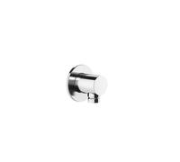 Gessi Anello, codo de conexión a la pared 1/2 sin soporte, con seguridad intrínseca, 63469031, Color: cromado