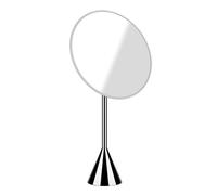 Gessi CONO Espejo de pie ajustable, 45588707, Color: Metal negro cepillado PVD