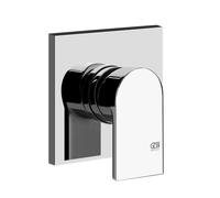 Gessi Emporio Via Manzoni juego listo para instalar para mezclador monomando, 1 vía, salida superior para cuerpo oculto, 38722031, Color: cromado