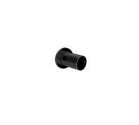 Gessi Habito juego monomando de lavabo, para desagüe superior, montaje en pared, DIAMANTATO, 70699706, Color: PVD negro metálico