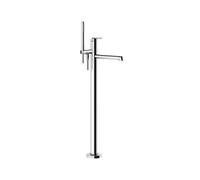 Gessi Ingranaggio set de montaje para mezclador de bañera independiente con desviador, 63528707, Color: Metal negro cepillado PVD
