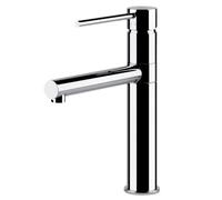 Gessi NEUTRON Girevole Chrome - 17118#031 Grifo monocomando Fregadero | Cromo brillante, Caño giratorio 360°, Caudal ajustable