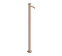 Gessi Origini mezclador monomando de lavabo listo para montar, sin juego de desagüe, con caño, para montaje en el suelo, proyección 164mm, 66095275, Color: Cipria Matt