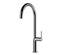 Gessi STELO Girevole Matte White - 60301#279 Grifo monocomando Fregadero | Blanco Mate, Caño giratorio 360°, Caudal ajustable