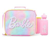 Get Trend Barbie Bolsa Termica Porta Alimentos, 500ml Botella Agua Niños Sin BPA y Lancheira Termica para Colegio y Picnic, con Correa de Hombro Adjustable Regalo Niña y Adolescentes