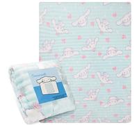 Get Trend Cinnamoroll Sanrio Manta Cama 150 x 130 cm, Suave Manta Polar Decorativa para Sofá, Viaje, Regalos de Anime para Mujer, Niña (Blanco Cinnamoroll)