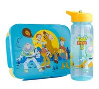 Get Trend Disney Toy Story Fiambrera y Botella Infantil 640 ml Set, Bento Box 1,75 L con Compartimentos, Sin BPA, Apto Microondas y Lavavajillas, Lunch Box Escuela y Ocio (Multi Toy Story)