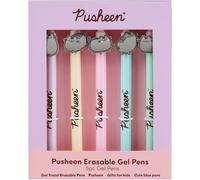 Get Trend Pusheen Boligrafos Borrable Set de 5 Bolígrafo Gel con Tinta Azul Ideal para Material Escolar y Papeleria Bonita Ideas Regalo (Pusheen)