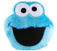 Get Trend Sesame Street Cookie Monster Cojin Decorativo 3D, Cojines Abrazar Sofá Cama, Peluche Kawaii Almohada para Niños Bebés, Ideas Regalo (Azul Cookie Monster, L31.5 x W31)