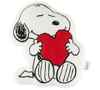 Get Trend Snoopy Cojin Decorativo 3D, Cojines Abrazar Sofá Cama, Peluche Kawaii Almohada para Niños Adolescentes Mujeres, Ideas Regalo (Blanco Snoopy, L34.5 x W25)