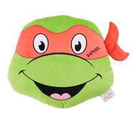 Get Trend Tortugas Ninja Cojin Decorativo 3D, Cojines Abrazar Sofá Cama, Peluche Kawaii Almohada para Niños Adolescentes, Ideas Regalo (Verde TMNT, L38 x W34)