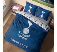 Get Trend Tottenham Hotspur FC Funda Nórdica Cama Doble con Funda de Almohada, Diseño Reversible, Ropa de Cama Niños Adultos, 200 × 200 cm (Multi Tottenham Hotspur, Double)