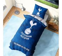 Get Trend Tottenham Hotspur FC Funda Nórdica Cama Individual con Funda de Almohada, Diseño Reversible, Ropa de Cama Niños Adultos, 135 × 200 cm (Multi Tottenham Hotspur, Single)