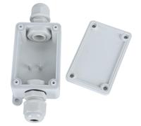 GETAJGHSD Caja de Conexiones para Exteriores Protección contra Fuego, Material PC Ligero, Diseño Puertos de Tornillo y Clip para Instalación Segura