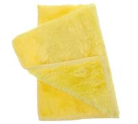 GETAJGHSD Paño de Cocina Estropajo No Abrasivo Amarillo de Fibra de Madera 23x18 Cm y Fácil de Almacenar para Limpieza sin Rayas