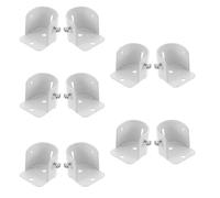 GETAJGHSD Soportes Compatible Soporte de Inoxidable Armario Barra a de Acero 10 para Central en Resistente y Barras de 2,5 a 2,9 Cm Ambientes Domésticos