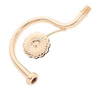 GETAJGHSD Vástago Lámpara Accesorio de Lámpara de Pared de Hierro Dorado Varilla Curva para Luminaria de Techo y Decoración del Hogar y Pasillos