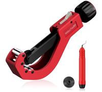 GETLITOOL Cortador de Tubos, 14-63mm Rodamiento de Bolas Cortatubos con Herramienta de Desbarbado Escariador de Tuberías Afilado para Tubo de Cobre, Aluminio, Acero