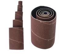 Gettimore 5 fundas de tambor de lijado oscilantes de 4.5 pulgadas para lijadora de husillo, herramientas de pulido de grano 80/150/240, longitud de 115 mm con opciones de diámetro de 13-51 mm