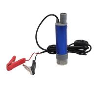 Gettimore Bomba sumergible de transferencia de agua de acero inoxidable 12 | Bomba de agua diésel sumergible compacta de 12 V 24 V, bomba de transferencia portátil de 100 W con flujo de 30 l/min