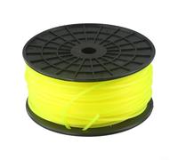 Gettimore Cuerda de nailon cuadrada para recortadora de 3 mm x 100 m, alambre de repuesto para desbrozadora de hierba, Whacker para Efco para Honda para Kaaz para Oleomac