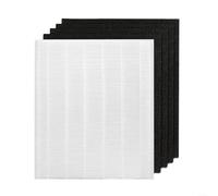 Gettimore Filtro purificador de aire de repuesto para Coway Airmega AP-1512HH 1518R, filtración de carbón activado HEPA multicapa para una calidad de aire interior limpia (1+4)