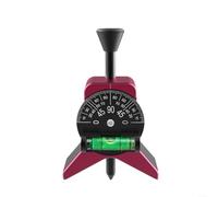 Gettimore Herramienta de búsqueda magnética de centro de tuberías, transportador de burbujas de esfera ajustable para una alineación y marcado precisos de tuberías, se adapta a tubos de 1-1/2 a 6