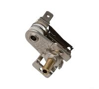 Gettimore Interruptor controlador de temperatura del termostato del horno eléctrico 10A/16A Metal plateado 180 grados ángulo de rotación pieza de repuesto para reparación de horno (16A)