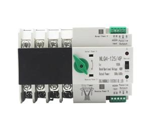 Gettimore Interruptor de transferencia automática 4P 400V para inversor | 4P Interruptor de transferencia automática de doble fuente 400 V CA para energía fotovoltaica y de red