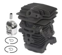 Gettimore Kit de pistón cilíndrico de 38 mm para motosierra Stihl MS171 MS181C MS 181, piezas de repuesto de motor de metal con anillos y clips, juego de reparación de herramientas de jardín