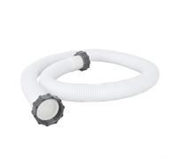 Gettimore Manguera de accesorios 29060E de 1.5 pulgadas de diámetro y 59 pulgadas de longitud con tuercas atornilladas para bomba de filtro de 1500 GPH, sistema de agua salada y configuración de