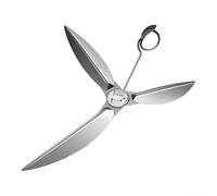Gettimore Sistema de limpieza de metal de un solo toque de 22-1/2 pulgadas para parrillas de hervidor, herramienta de ceniza de montaje rápido compatible con Weber Master-Touch