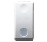 GEWISS 20504 - Interruptor bipolar luminoso 16 AX - 1 m blanco System