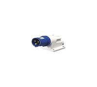 Gewiss 60 iec - Clavija macho 32a 2 polos+tierra 220v ip44