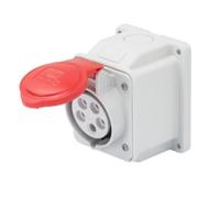 Gewiss 62 iec - Base hembra 32a 3 polos+neutro+tierra 380v ip44