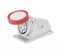Gewiss Base Fija de Pared 90° 3P+N+T 16A 380-415V 50/60Hz rojo GW62505