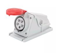 Gewiss base fija de pared a 90° ip44 3p+n+t 32a GW62493