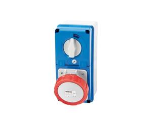 Gewiss - Base/s bloque/bloqueo vertical sin fondo 16a 3 polos+tierra 400v cbf
