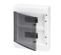 Gewiss Centralita de decoración con paredes lisas preparada para alojar terminales - IP40 GW40047 (12 x 2) 24 módulos