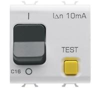Gewiss Chorus - Interruptor diferencial magn.1 Polo+Neutro c16 10ma 230vca 3ka Blanco