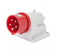 Gewiss Clavija Fija 90° 3P+T 32A 380-415V IP44 Roja GW60419