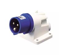 Gewiss clavija fija de pared 90° 2P+T 16A 200-250V IP44 Azul GW60404